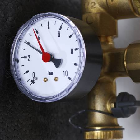 Как поменять манометр на газовом котле