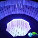 Аквабеседка - Банный чан Фурако с гидромассажем из лиственницы с подсветкой (5)
