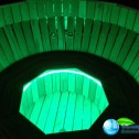 Аквабеседка - Банный чан Фурако с гидромассажем из лиственницы с подсветкой (6)